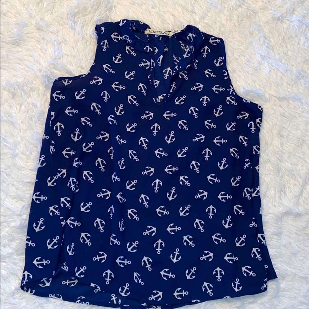 Anchor blouse